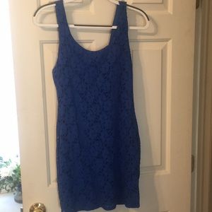 A tight bodycon dress